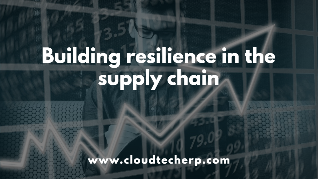 Building Resilience In The Supply Chain | Cloudtech ERP